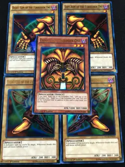 Yugioh Exodia Set YGLD-ENA17-21 1st Ultra Rare! (NM) - Image 1
