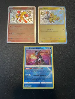 Pokemon Shiny Card Lot Of 3 Greninja, Shinx, Armarouge All Near Mint - Image 1