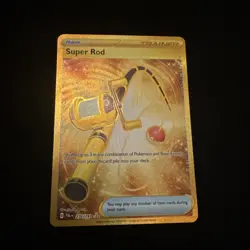 Pokemon Super Rod Scarlet & Violet Paldea Evolved Holo Hyper Rare Card 276/193 - Image 1
