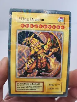 Yu-Gi-Oh! TCG Fake Card Poorly Translated Funny Holo - Winged Dragon of Ra - Image 3