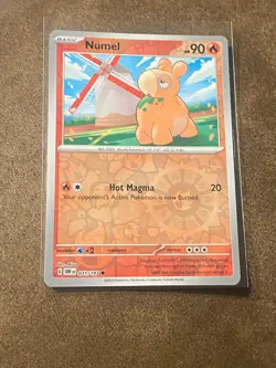 Numel 031/197 Obsidian Flames Common NM Pokemon Card Scarlet & Violet - Image 1