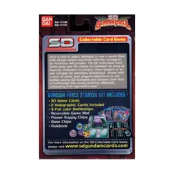 Bandai Gundam Collectable Card Games SD Gundam Force Starter Set #2 VG+/NM - Image 2