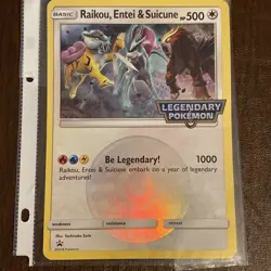 Raikou, Entei, & Suicune - Jumbo Card - Pokemon TCG - Image 2