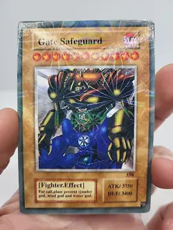 Yu-Gi-Oh! TCG Fake Card Poorly Translated Funny Holo - Gate Guardian "Safeguard" - Image 3