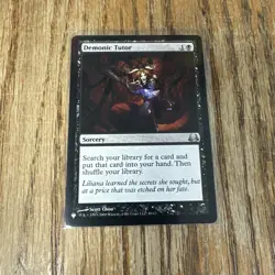 Demonic Tutor Mystery Booster The List 49/62 Mint Pack Fresh Magic Card MTG - Image 1