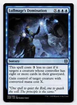 Lullmage's Domination [066/280] ZNR Uncommon Non-Foil [MTG Card English] - Image 1