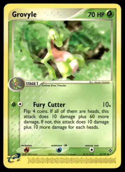 Grovyle 31/97 Dragon Uncommon English Pokemon Card - Image 1