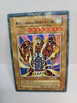 Yu-Gi-Oh! TCG Fake Card Poorly Translated Funny Holo - Lava Golem - Image 1