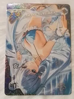 Kamisato Ayaka Genshin Impact Maiden Party UR Goddess ACG Waifu Anime Card - Image 4