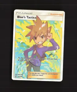 Blue's Tactics 231/236 Unified Minds Full Art Ultra Rare Holo Pokemon Card LP+ - Image 1