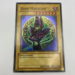 Dark Magician SYE-001 Yugi Evolution 1st Edition Yugioh Card Super Rare Holo - Image 2