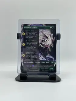 MTG, Summon: Fenrir (Borderless) 372 NM Final Fantasy Regular - Image 1