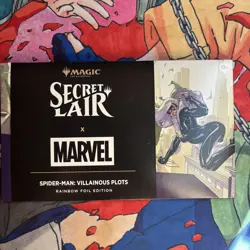 MTG Secret Lair x Marvel's Spider-Man: Villainous Plots Rainbow Foil Edition - Image 1