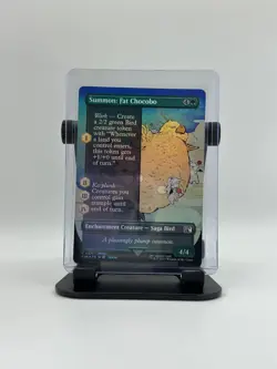 MTG, Summon: Fat Chocobo (Borderless) FOIL 371 NM Final Fantasy Foil - Image 1