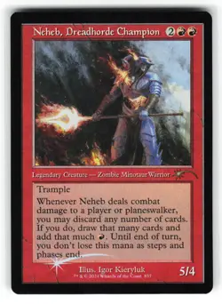 Neheb, Dreadhord Champion (Retro Frame) #857 (Foil) (NM) Secret Lair Drop MTG - Image 1