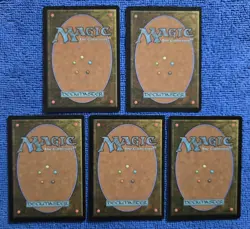 MTG 5 FOIL Stained Glass Land - Set - Dominaria United 1x Each Full Art DMU - Image 2