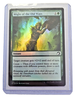 MTG Might of the Old Ways Innistrad: Midnight Hunt 189/277 - Image 1
