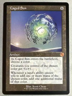 MTG / Caged Sun / BRR / #9 / Regular / Mythic / NM - Image 1