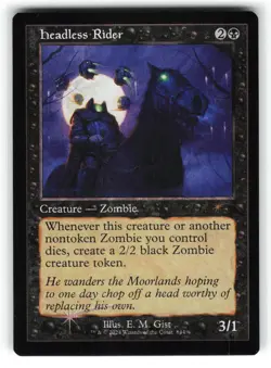 Headless Rider (Retro Frame) #844 (Foil) (NM) Secret Lair Drop SLD Magic MTG - Image 1