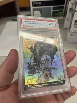 2025 MTG Final Fantasy THE CLOUDSEA DJINN * Through The Ages FOIL #0016 * PSA 10 - Image 2