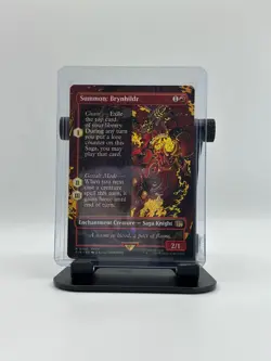 MTG, Summon: Brynhildr (Borderless) 366 NM Final Fantasy Regular - Image 1
