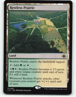 Restless Prairie The Lost Caverns of Ixalan Regular MTG - Image 1