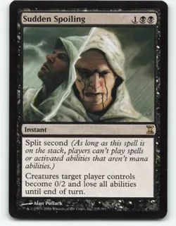 Sudden Spoiling Time Spiral Regular MTG - Image 1