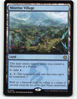 Mistrise Village Tarkir: Dragonstorm Regular MTG - Image 1