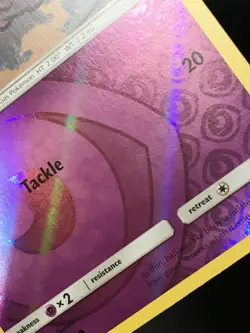 Pokemon TCG Koffing 28/68 Reverse Holo Common Hidden Fates LP - Image 2