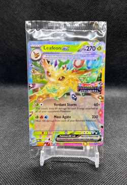 Leafeon ex - Pokemon TCG: Prismatic Evolutions Stamped 006/131 Sealed Promo - Image 1