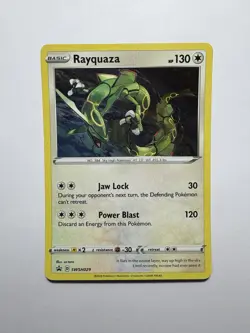 Rayquaza SWSH029 Black Star Promo Holo Pokemon Near Mint Sword & Shield NM - Image 1
