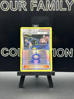 Team Aqua Admin - 25/34 - Uncommon - Reverse Holo Pokemon TCG - MP (BENT) - Image 1