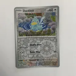 Pokemon - Ducklett - 139/167 - Reverse Holo - Twilight Masquerade - NM/M - NEW - Image 1