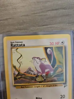 Pokemon Rattata 89/130 Base Set 2 Excellent Condition - Image 2