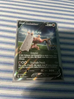 Conkeldurr V Alternate Art Pokemon Go 74/78 Sword And Shield - Image 1