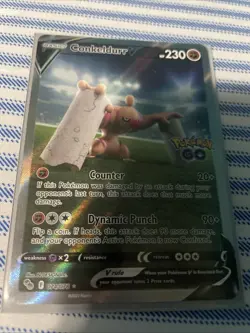 Conkeldurr V Alternate Art Pokemon Go 74/78 Sword And Shield - Image 2