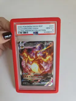2022 Pokemon Charizard VMAX SWSH BSP #261 Ultra Premium Collection PSA 10 - Image 1