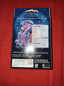 YUGIOH 1st Edition Fury From The Deep Structure Deck New Factory Sealed - Image 2