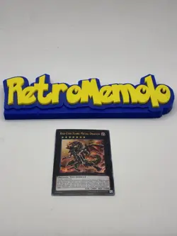 YUGIOH - Red-Eyes Flare Metal Dragon - LDK2-ENJ41 - Ultra Rare - Unlimited Ed - Image 1