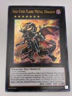YUGIOH - Red-Eyes Flare Metal Dragon - LDK2-ENJ41 - Ultra Rare - Unlimited Ed - Image 2