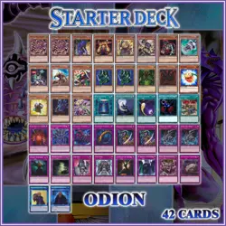 ODION TRAP STARTER DECK 42 | Apophis Zoma Serket Tiki Duelist Kingdom YuGiOh - Image 2