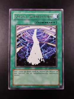 YUGIOH 2005 | SPECIAL HURRICANE | DR2-DE197 | GERMAN | RARE | VERY GOOD (MP) - Image 1