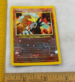 Entei foil promo card Pokemon #34 2001 - Image 1