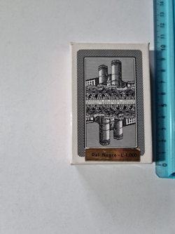 CARTE DA GIOCO GENOVESI DAL NEGRO SCOPA BRISCOLA VINTAGE ORIGINAL PLAYING CARD - Image 2