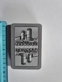 CARTE DA GIOCO GENOVESI DAL NEGRO SCOPA BRISCOLA VINTAGE ORIGINAL PLAYING CARD - Image 4