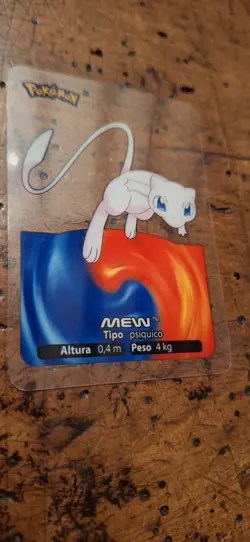Mew 101 Pokemon Lamincards Edibas - ESP - EXC Rare Card - Image 1