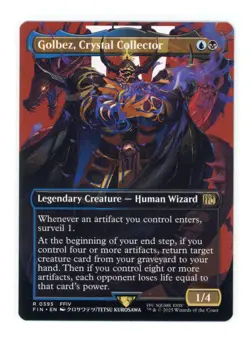 Golbez, Crystal Collector (Borderless) R 0395 Regular Final Fantasy MTG Card NM - Image 1