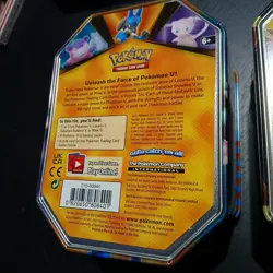 Pokemon V And Pokemon-GX Trading Card Game EMPTY TINS Lot of 2 - Image 3