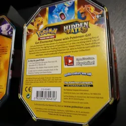Pokemon V And Pokemon-GX Trading Card Game EMPTY TINS Lot of 2 - Image 4