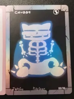 Pokederp Chubbs Snorlax X-ray 22/36 & 14/38 Pokemon Cards - Image 3
